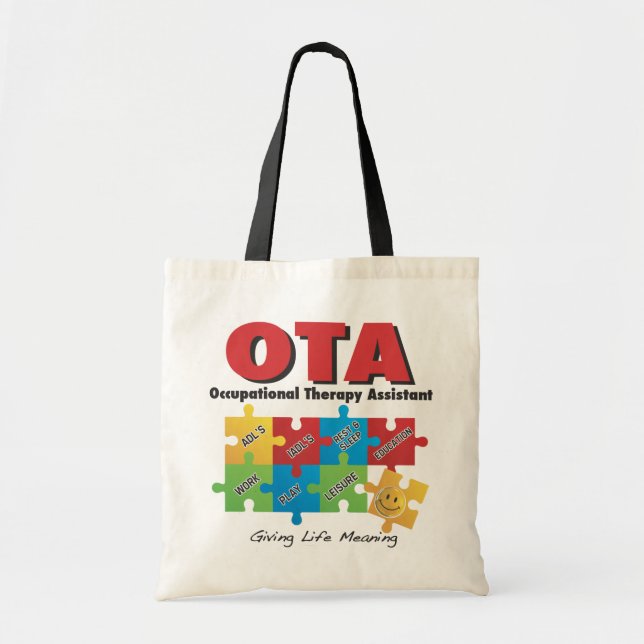 ¡La bolsa de asas para los ayudantes de la terapia (Frente)