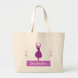 La bolsa de asas personalizada bailarina