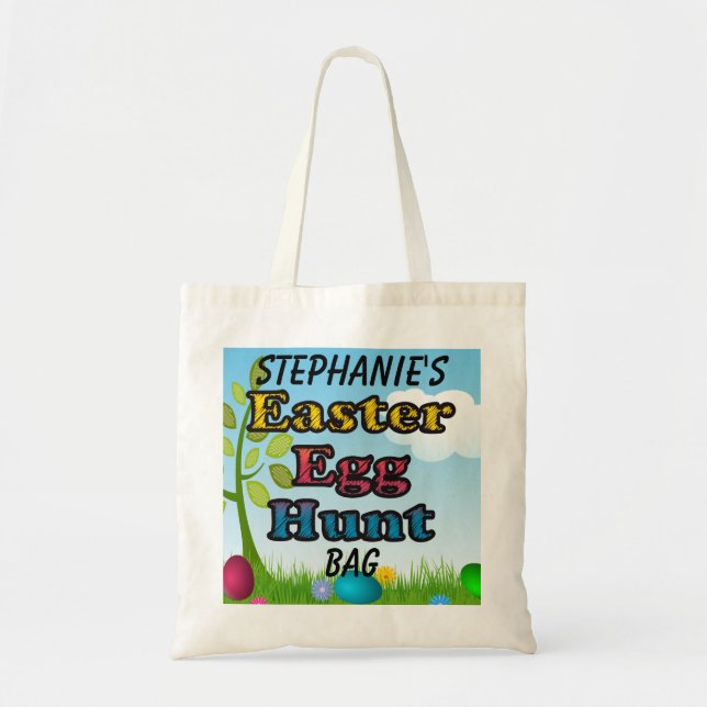 La bolsa de asas personalizada de la cesta de la (Frente)