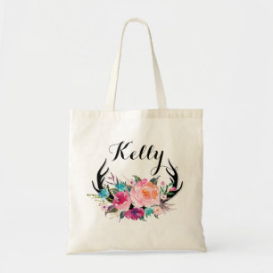 La bolsa de asas personalizada de la dama de honor