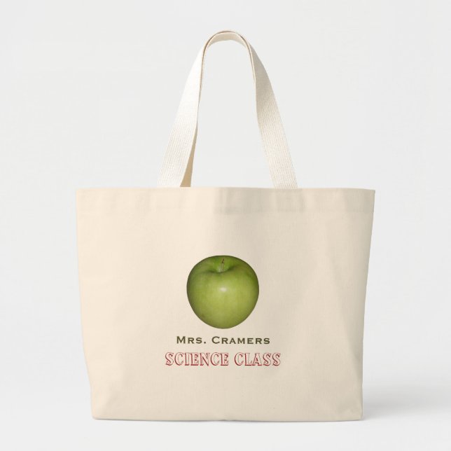 La bolsa de asas personalizada de los profesores (Frente)