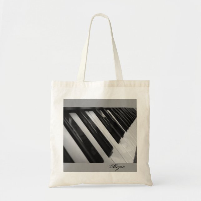La bolsa de asas personalizada del diseño del (Frente)