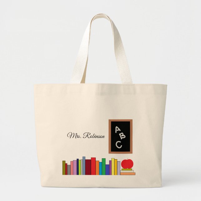 La bolsa de asas personalizada del jumbo del (Frente)