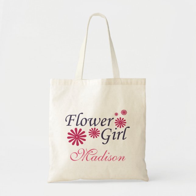 La bolsa de asas personalizada florista (Frente)