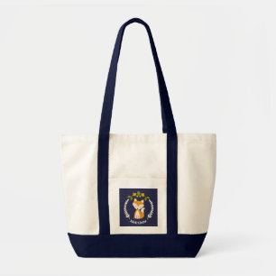 La bolsa de asas personalizada guirnalda del Fox
