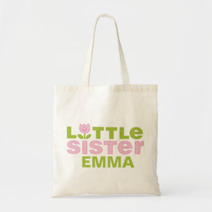 La bolsa de asas personalizada linda de la pequeñ