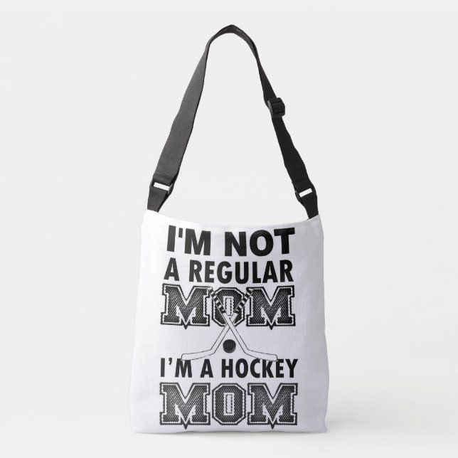 LA BOLSA DE ASAS PERSONALIZADA MAMÁ DEL HOCKEY (Anverso)