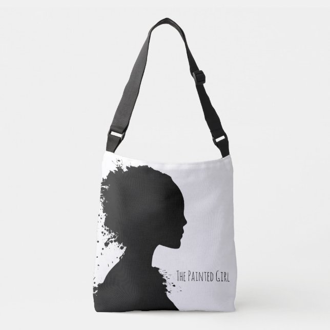 La bolsa de asas pintada de la "silueta" de la (Anverso)