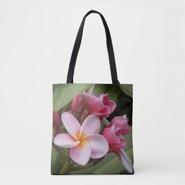 La bolsa de asas polinesia del Plumeria (Anverso)