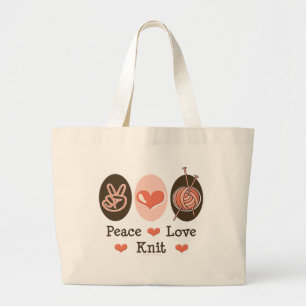 La bolsa de asas que hace punto de punto del amor