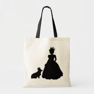 La bolsa de asas real de la reina y del Corgi