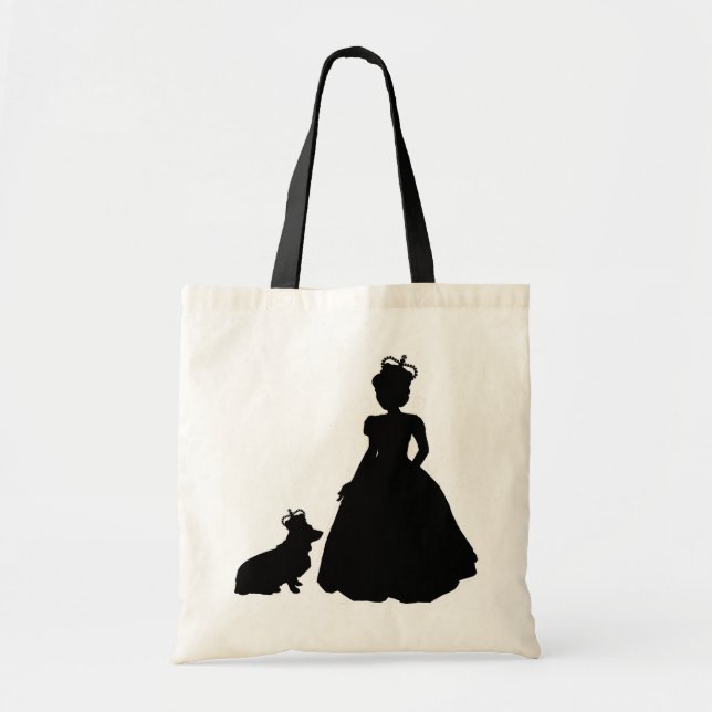 La bolsa de asas real de la reina y del Corgi (Frente)