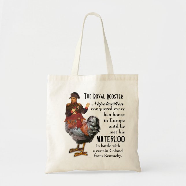 La bolsa de asas real de NapoleaHen del gallo (Frente)