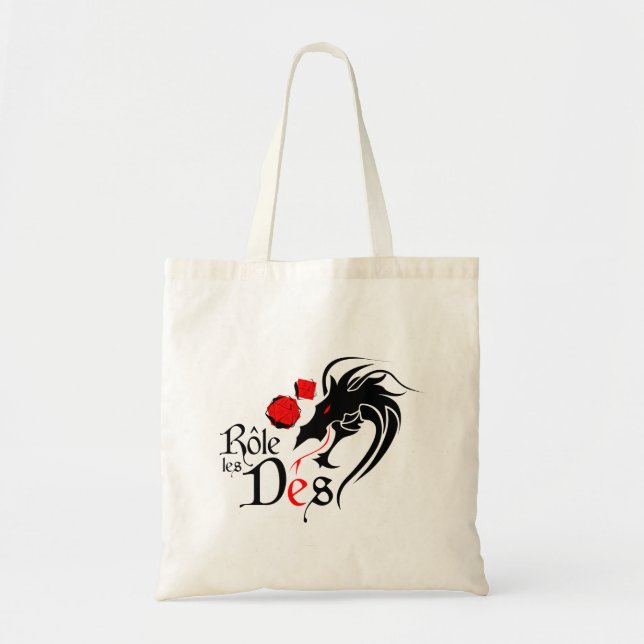 La bolsa de asas réutilisable del saco - les Dés (Frente)