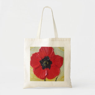 La bolsa de asas roja de la amapola