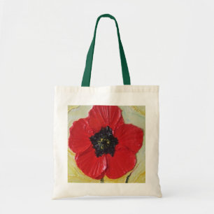 La bolsa de asas roja de la amapola