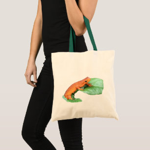 La bolsa de asas roja de la naturaleza del Salaman