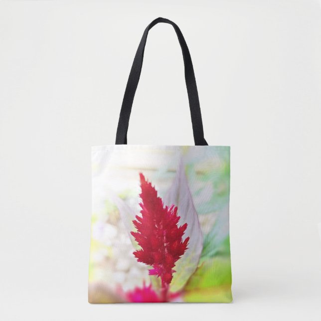 La bolsa de asas roja del Celosia (Anverso)
