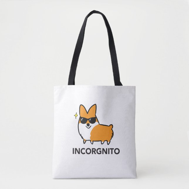 La bolsa de asas roja del premio de Incorgnito (Anverso)