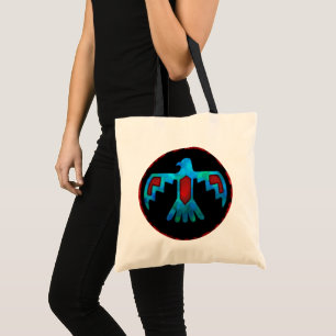 La bolsa de asas roja y azul de Thunderbird
