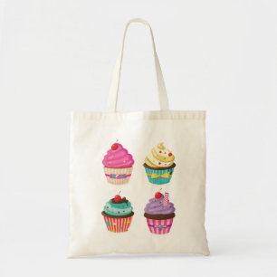 La bolsa de asas sabrosa de las magdalenas