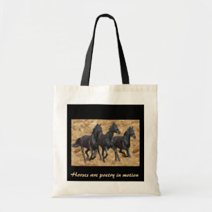 La bolsa de asas salvaje de los caballos