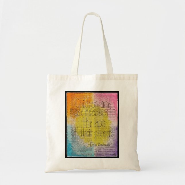 La bolsa de asas temática de la cita literaria de (Frente)