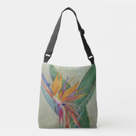 La bolsa de asas tropical de Crossbody de la ave