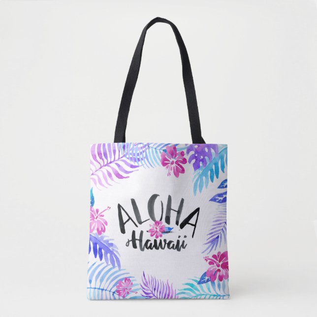 La bolsa de asas tropical de Hawaii el | de la (Anverso)