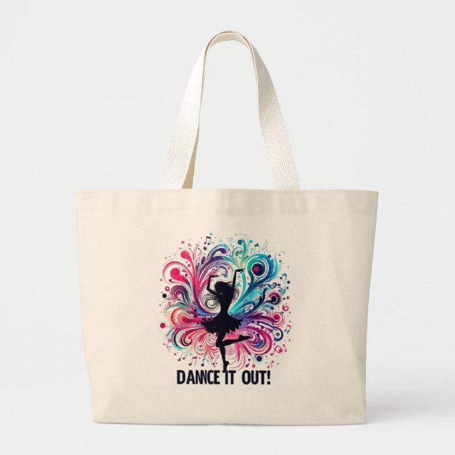 La bolsa de baile Tote (Frente)