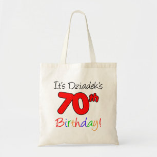 La bolsa de cumpleaños número 70 de Dziadek