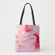 La bolsa de la boda personalizada
