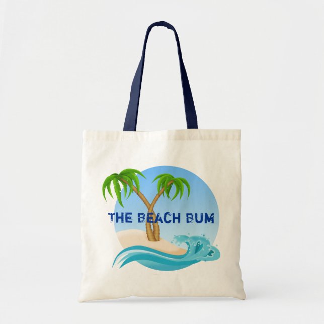 La bolsa de la playa Bum Tote (Frente)