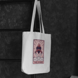 La bolsa de la tarjeta Tarot para los amantes