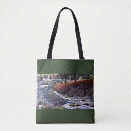 La bolsa de la tota de la caída del arroyo