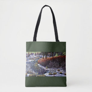 La bolsa de la tota de la caída del arroyo