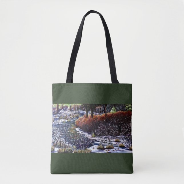 La bolsa de la tota de la caída del arroyo (Anverso)