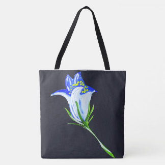 La bolsa de la tota de la pizarra gris naranja azu
