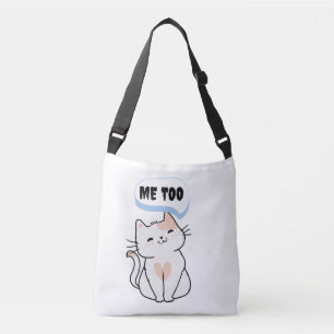 La bolsa de la tota del gato es muy divertida