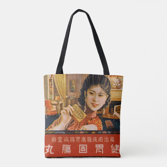 La bolsa de la vendimia china (Reverso)