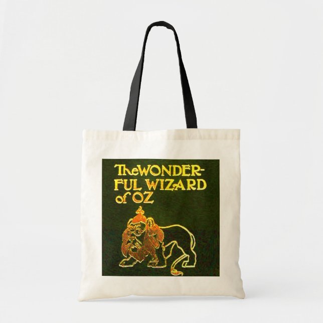 La bolsa de libros cobarde maravillosa del león de (Frente)