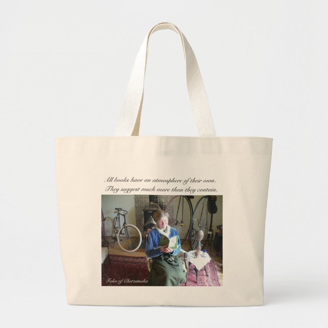 La bolsa de libros con la lectura de la señora (Frente)