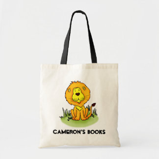 La bolsa de libros de la biblioteca del león