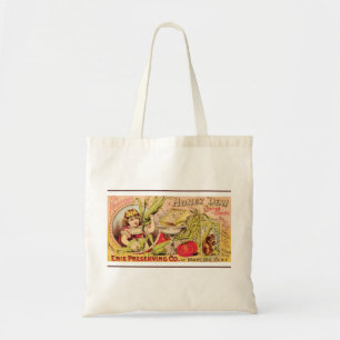 La bolsa de libros de la etiqueta del vintage