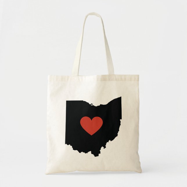 La bolsa de libros del amor del estado de Ohio o (Frente)