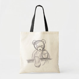 la bolsa de libros del oso de peluche