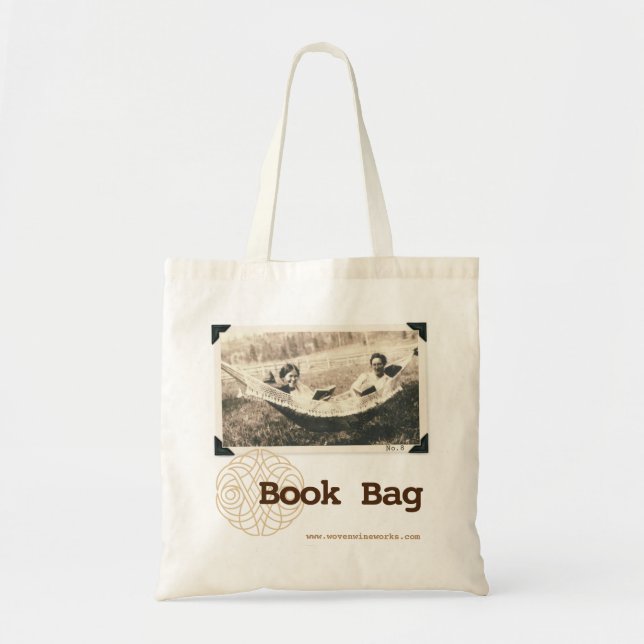 La bolsa de libros tejida de Wineworks (Frente)