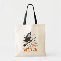 La Bolsa de Mano Vintage de Halloween de La Bruja
