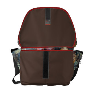 La bolsa de mensajero de las botas de vaquero