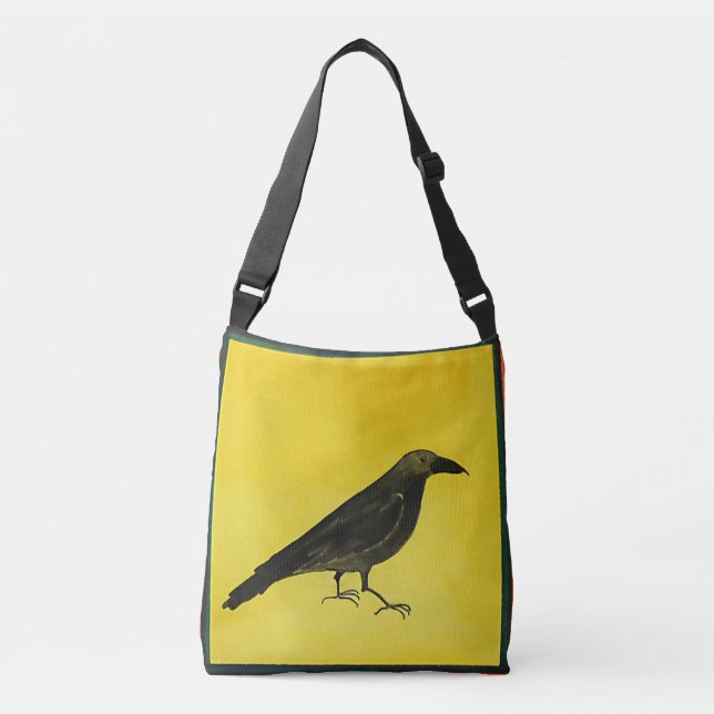 La bolsa de mensajero del cuervo (Anverso)